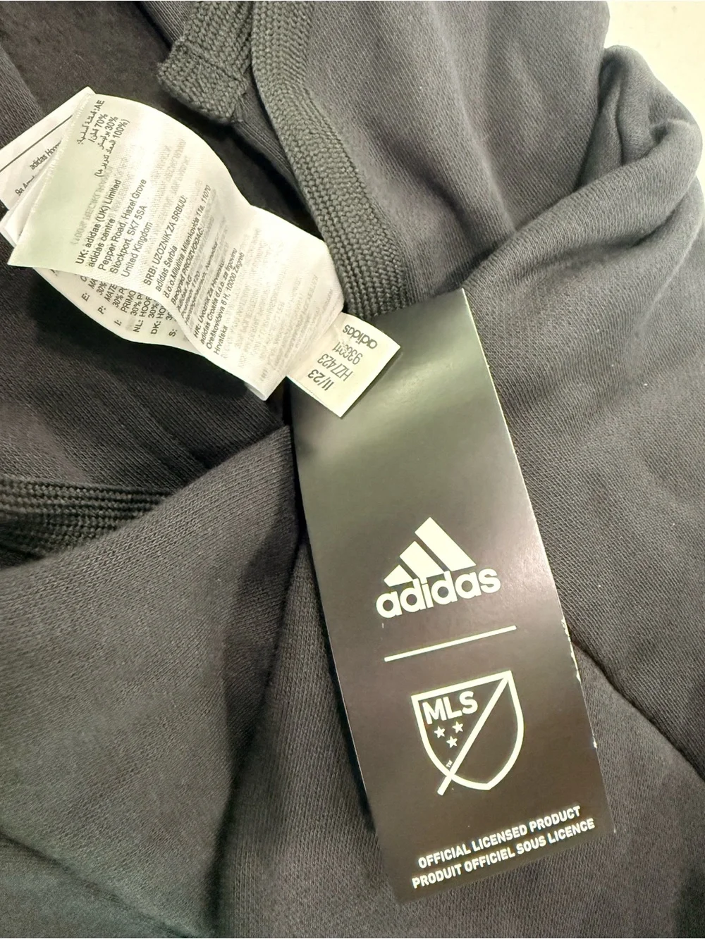 Messi adidas Black Hooded Sweatshirt NEE